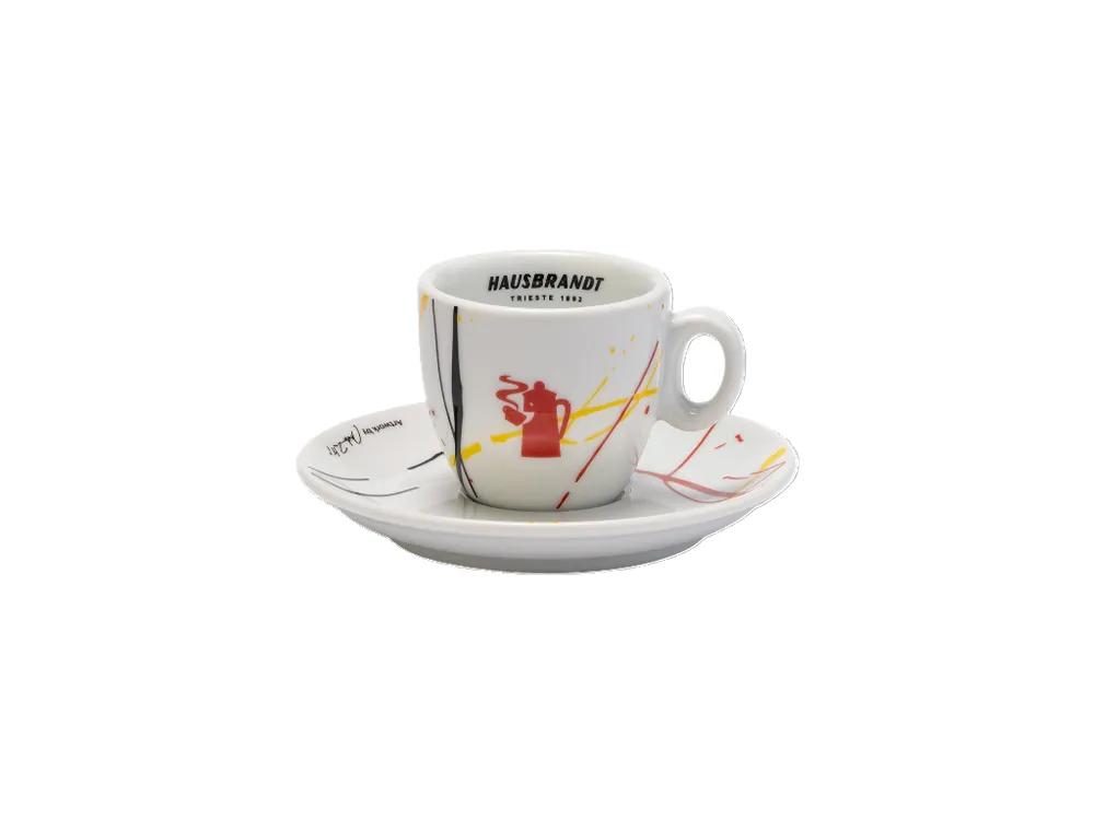 Hausbrandt Fluid Espresso cup and saucer 70 ml