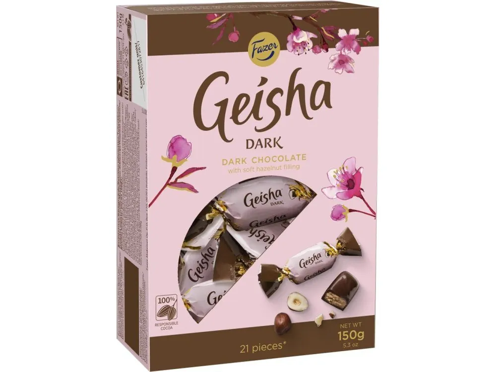 Fazer Geisha Dark 150 g
