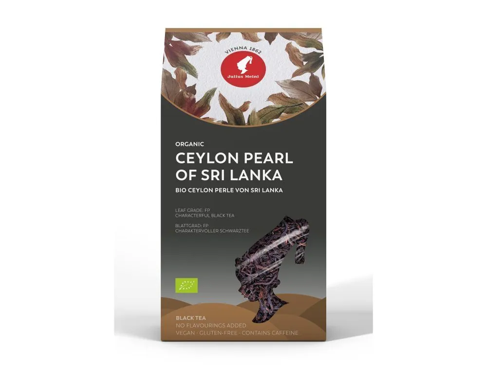 Julius Meinl Bio Ceylon Pearl Of Sri Lanka loose black tea 200 g