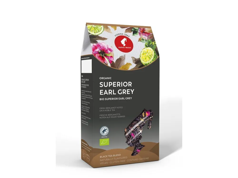 Julius Meinl Bio Superior Earl Gray Bio loose black tea 250 g