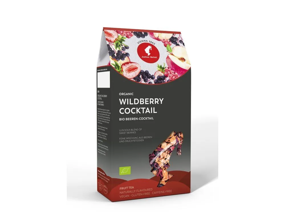 Julius Meinl Bio Wildberry Cocktail premium fruit loose tea 250g