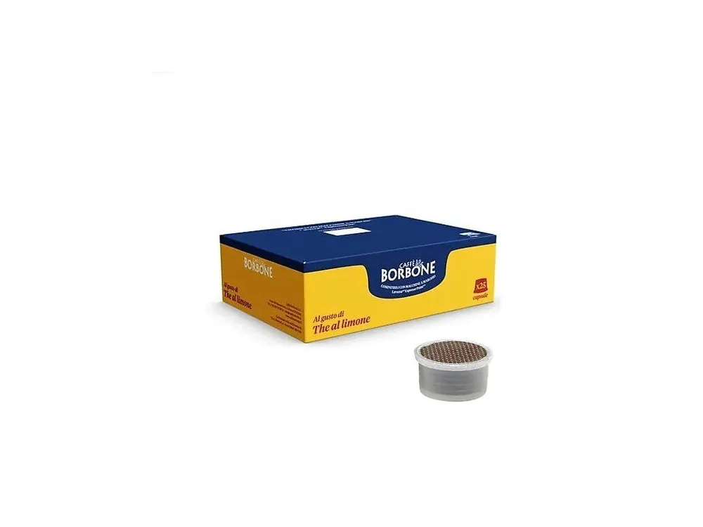 Caffe Borbone LIMONE capsules Lemon Tea for Lavazza Espresso Point 25 pcs
