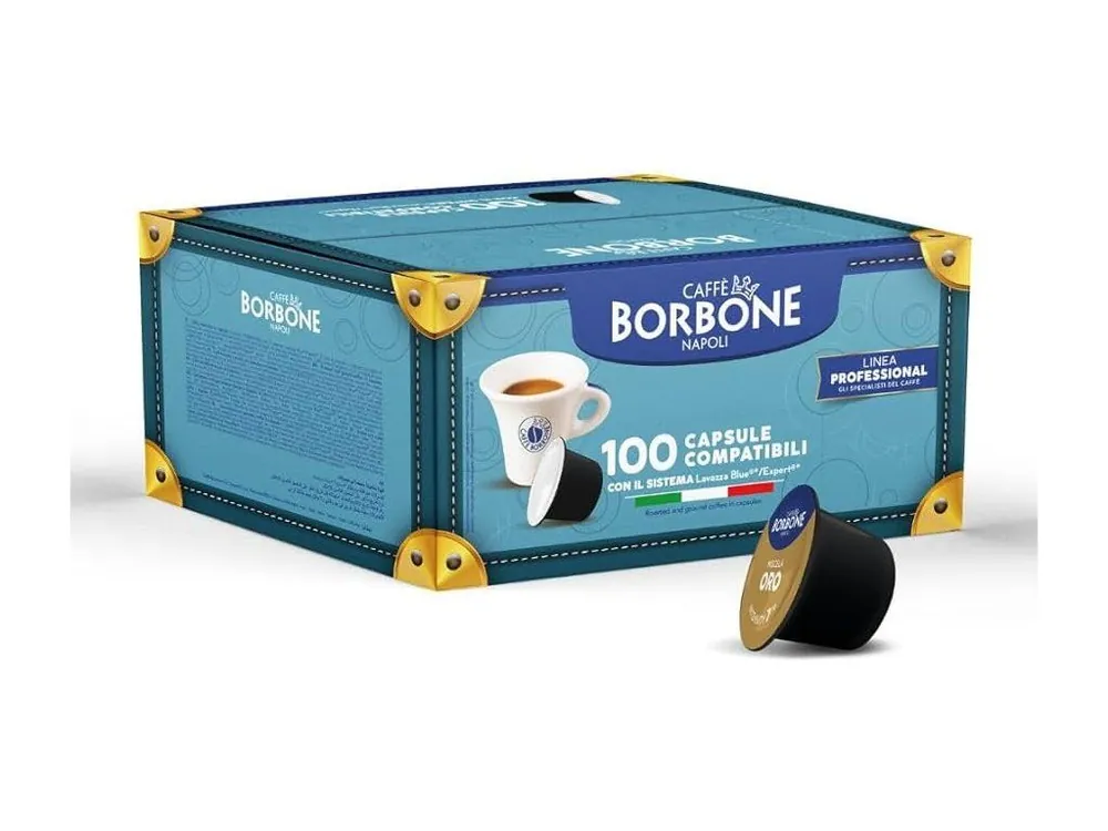 Caffe Borbone Oro coffee capsules for Lavazza Blue 100 pcs