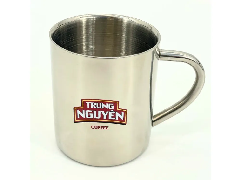 Stainless steel mug Trung Nguyen 250ml