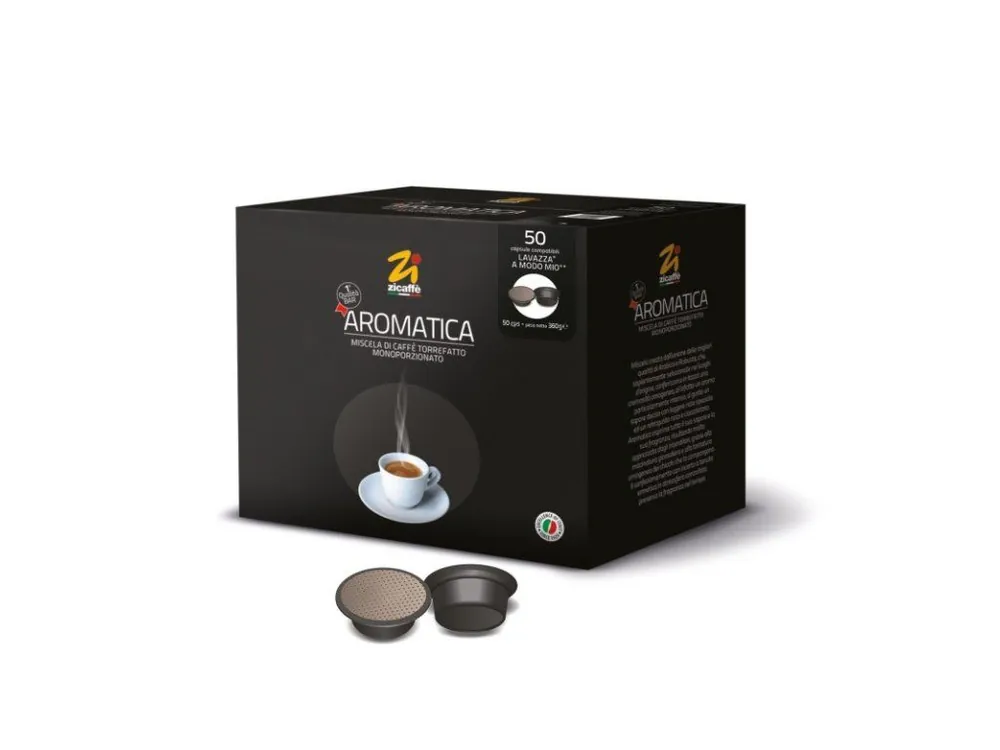 Coffee capsules Zicaffe Aromatica for Lavazza A Modo Mio 50 pcs