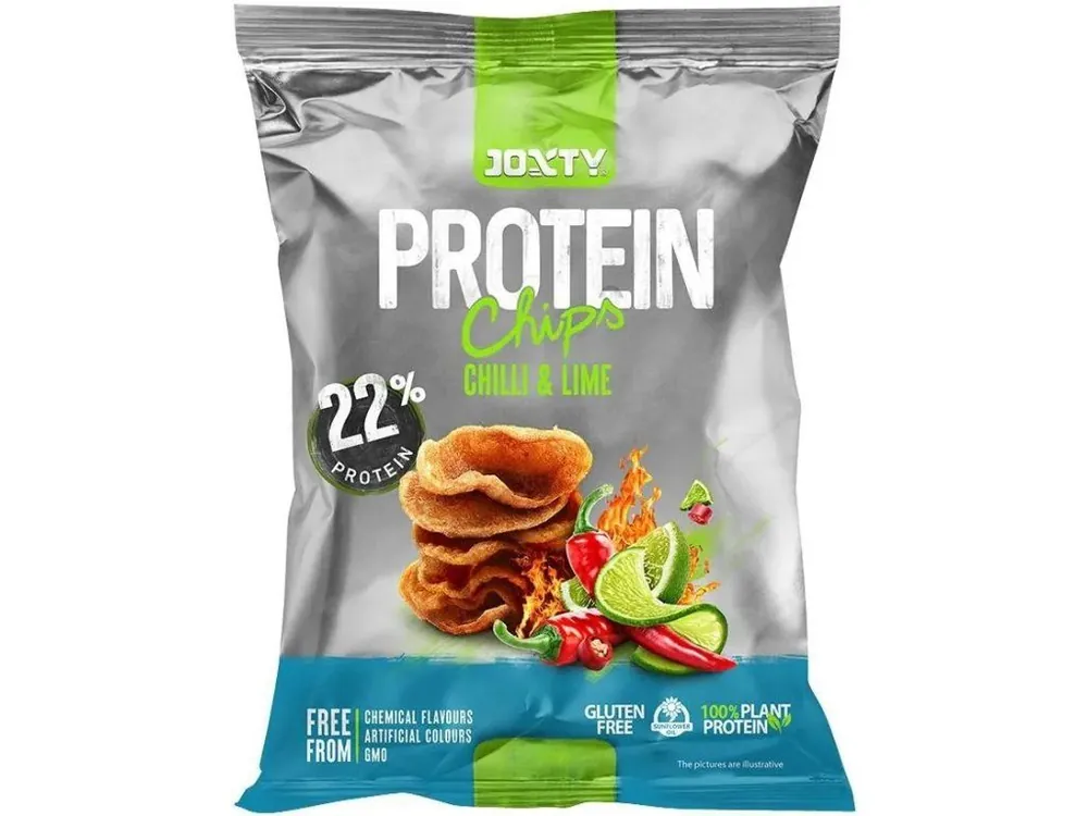 Joxty 22% Protein Chips Chilli and Lime 50g