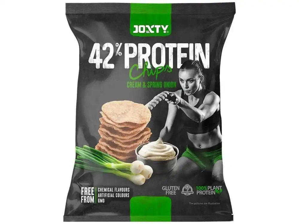 Joxty 42% Protein Chips Cream and Onion 50g