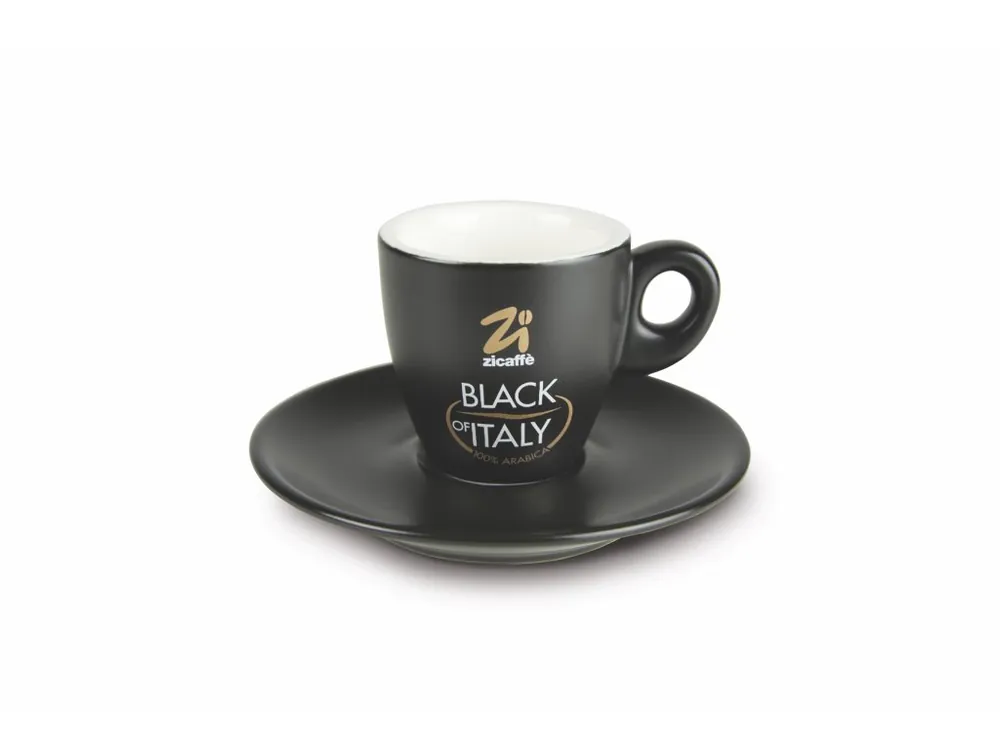 Zicaffè espresso cup Black of Italy black