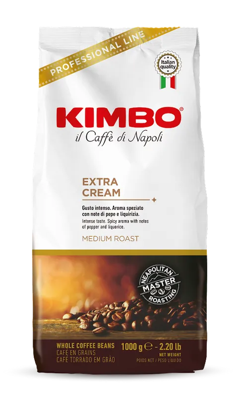 Caffe Kimbo - Extra Cream - Espresso Whole beans - 2.2lb Bag