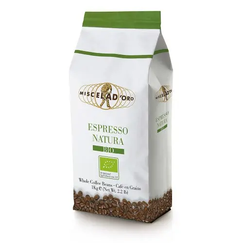 Miscela d‘Oro - Natura - Organic Espresso Beans - 2.2 lb Bag