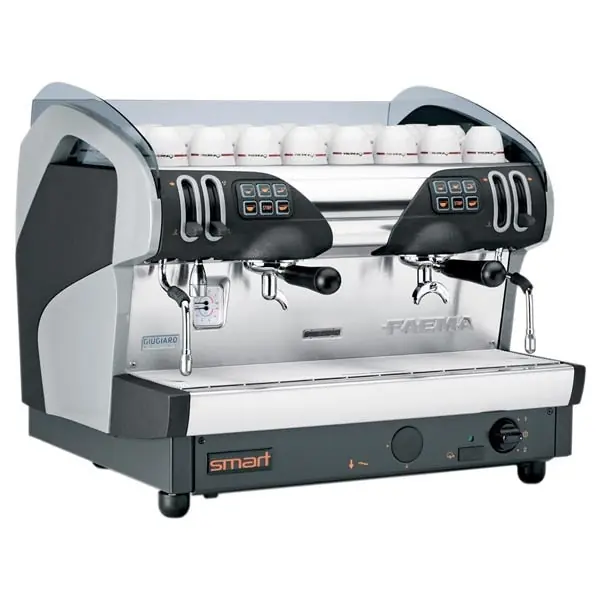 Faema Smart A 2 Group Commercial Espresso Machine Automatic