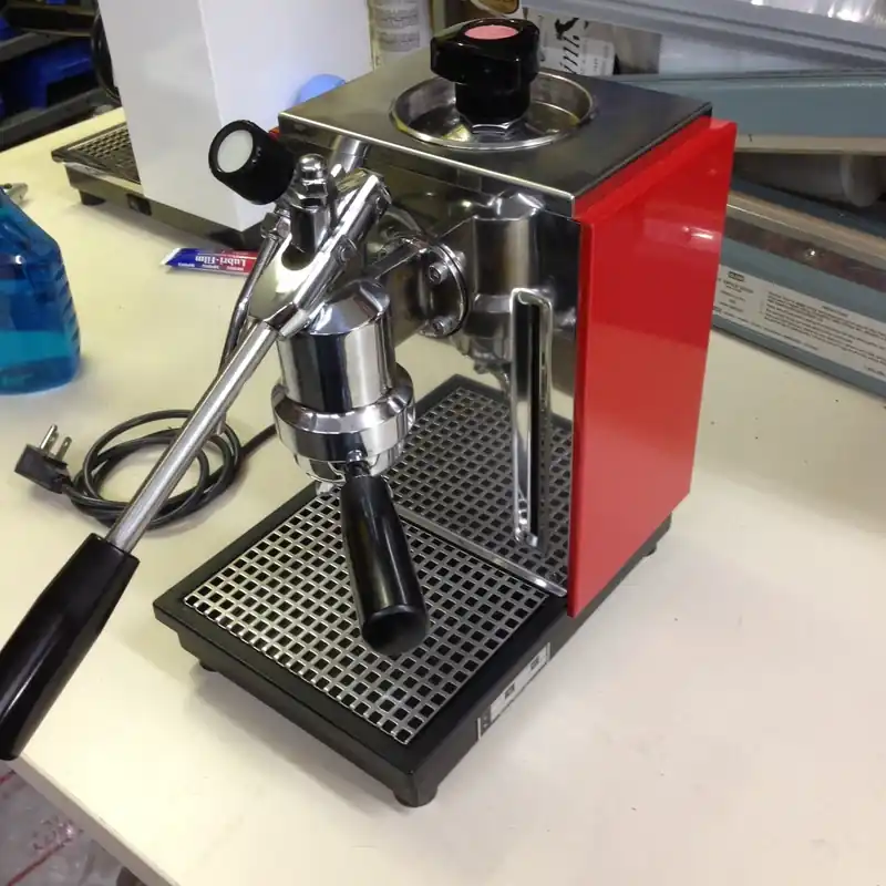 SOLD - Refurbished Olympia Cremina 1991 Red 120v