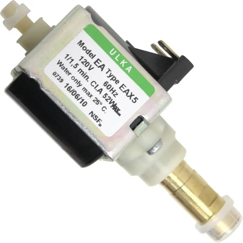 Ulka Vibratory Pump EAX5 - 120V, 60Hz, 52w NSF, Brass Output (D110) - - Free 2nd Day Shipping