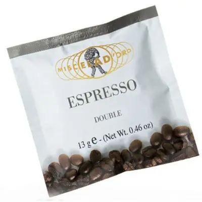 Miscela d‘Oro - Double Pods - 14 Gram Pods - 100 Pods per Case (only fits 58mm double baskets)