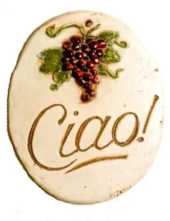 Ciao - Wall Plaque (643)