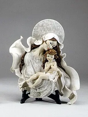 Madonna with Child - Plaque by Giuseppe Armani - 811P