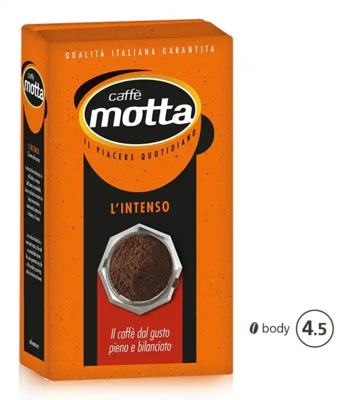 Motta - L‘INTENSO - Ground Espresso - 250g (8.8oz Brick)