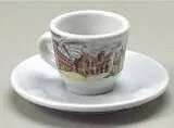 Nuova Point - Italian Scenery Espresso Cups & Saucers - Set of 6