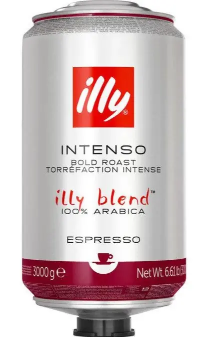 illy - Intenso Espresso Beans - 3kg Can (6.6 LBS) - Dark Roast