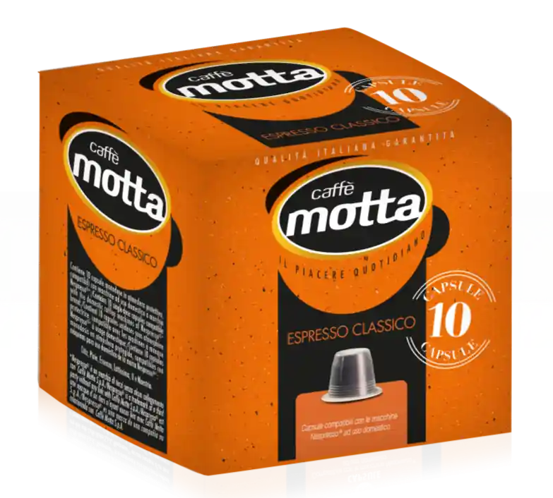 Motta Classico Capsules - 10/Bag - Compatible with Nespresso® Machines