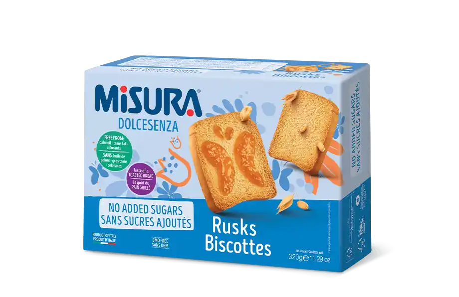 Misura - Fette Biscottate (No Sugar Added ) - 320g (11.29 oz )
