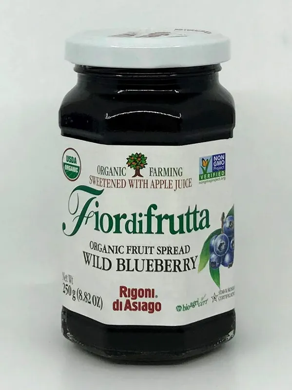 Rigoni - Wild Blueberry - Organic Fruit Spread - 250g (8.82 oz)