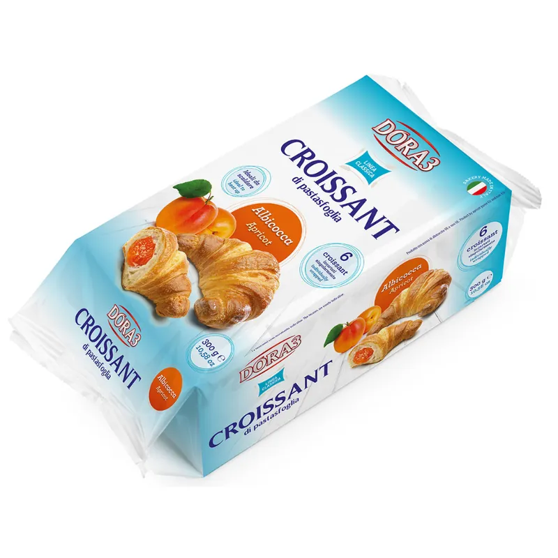 Dora - Albicocca Croissant - 6pcs - 300g