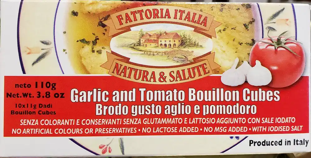 Fattoria Italia - Garlic & Tomato Broth - 110g (3.88 oz)