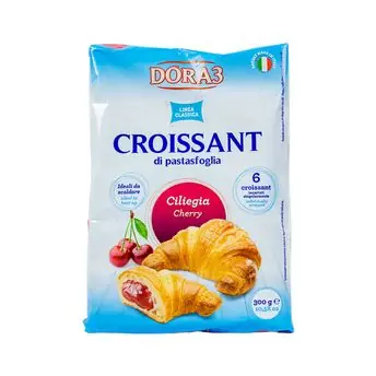 Dora - 6 Croissant Alla Ciliegia - (Cherry) 300g