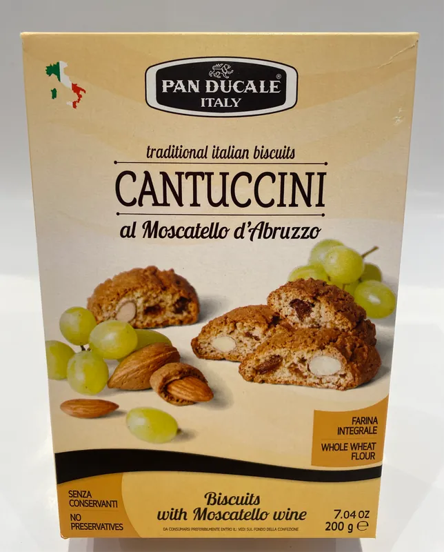 Pan Ducale Italy - Cantuccini Al Moscato D‘Abruzzo - 7.04 oz