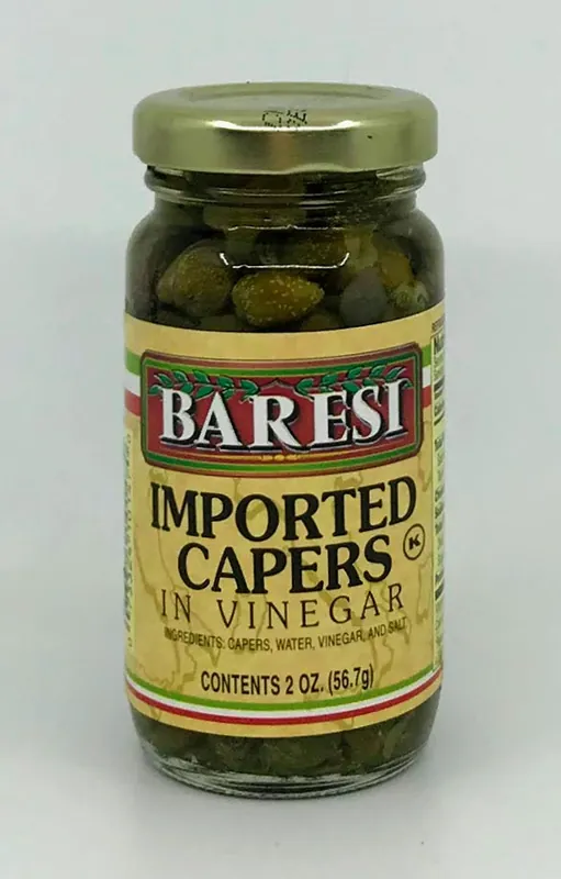 Baresi - Imported Capers In Vinegar - 56.7g (2 oz)