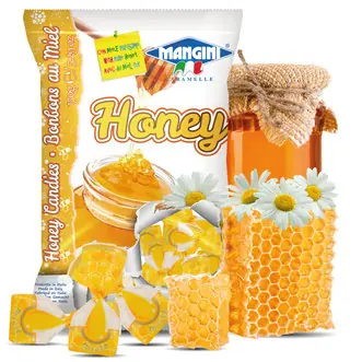 Mangini - Candies with Pure Honey - 150 gr (5.29 oz)