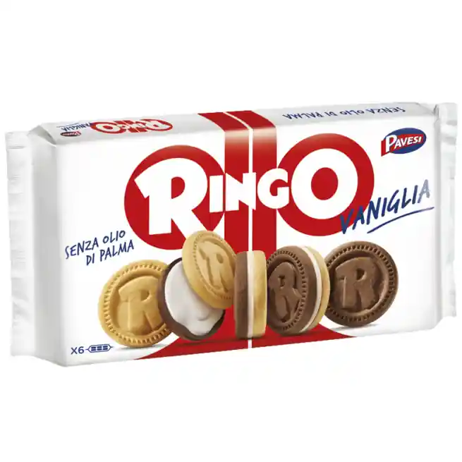 Pavesi - Ringo Famiglia Vaniglia - 330g (11.64 oz)