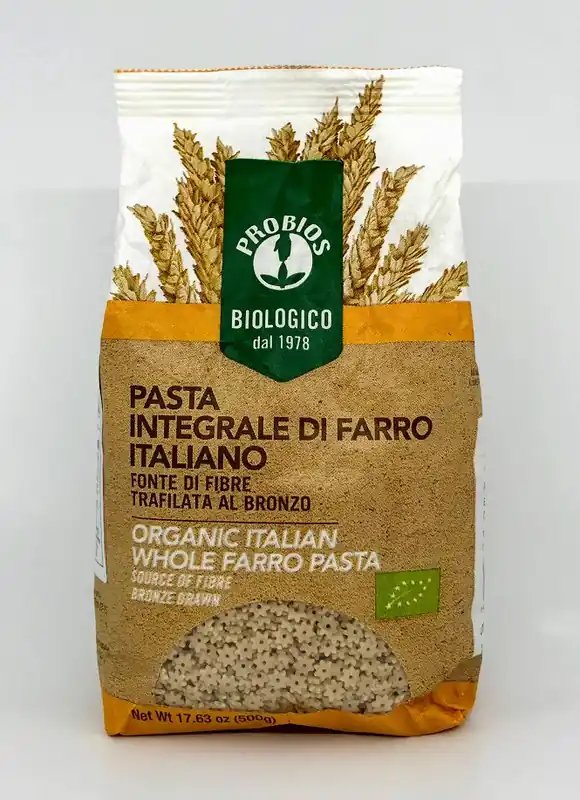 Probios - Organic Farro Integrale Stelline - 500g (17.63 oz)