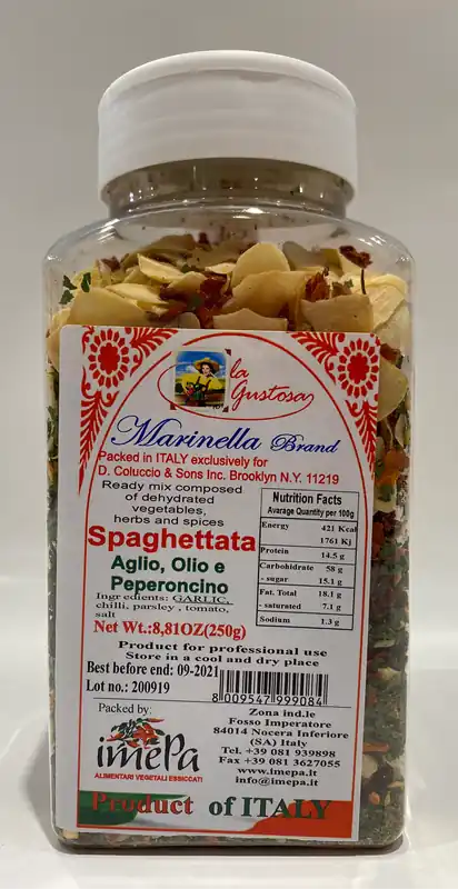 Marinella - Spaghettata Aglio, Olio E Peperoncino - 250g (8,8oz)