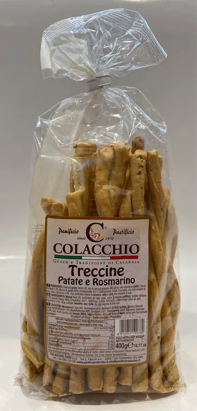 Colacchio - Treccine Patate E Rosmarino - 14.11 oz