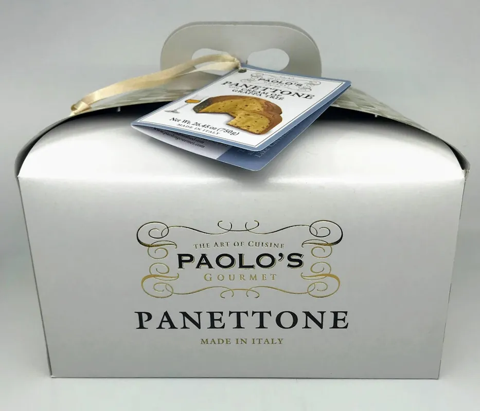 Paolo‘s - Panettone with Cream of Grappa - 750g (26.45 oz)