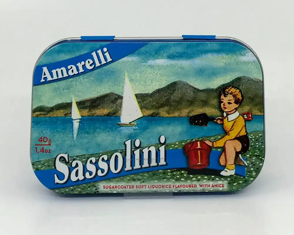 Amarelli - Sassolini - Confetti Di Liquirizia All‘Anice - 40g