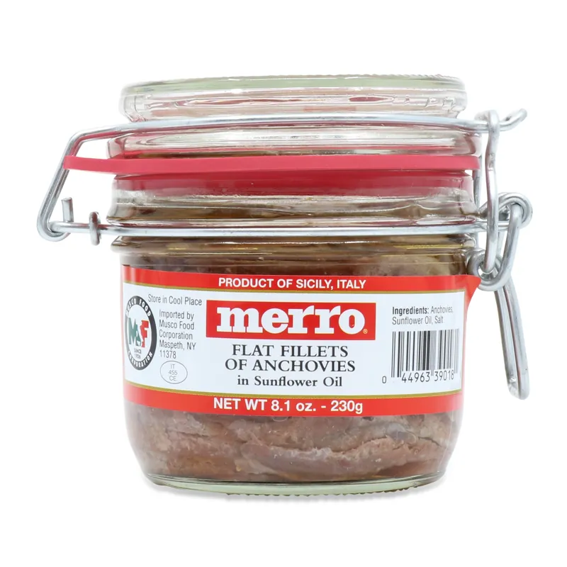 Merro - Flat Fillets Of Anchovies - 230g (8.1 oz)