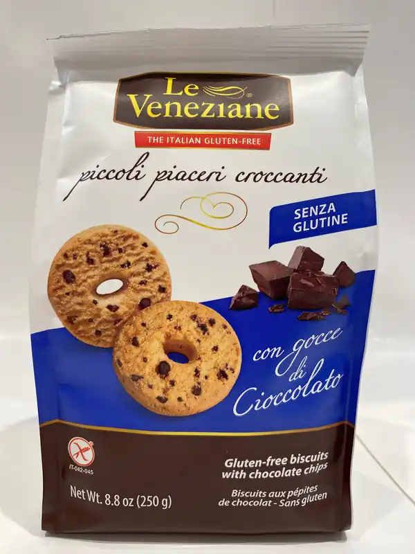 Le Veneziane - Con Gocce di Cioccolato (Senza Glutine) - 8.8 oz