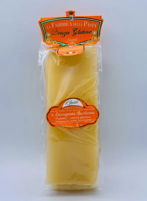 La Fabbrica Della Pasta Di Gragnano - ‘e Lasagne Rusticone (Gluten Free) - 500g (17.6 oz)