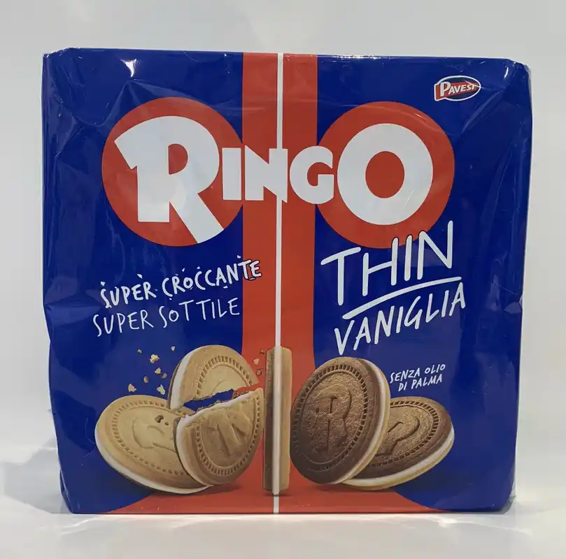 Ringo - Thin Vaniglia - 6 packs - 234g (8.25 oz)