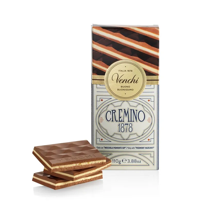 Venchi - Cremino 1878 bar Chocolate Bar - 110g (3.88 oz)