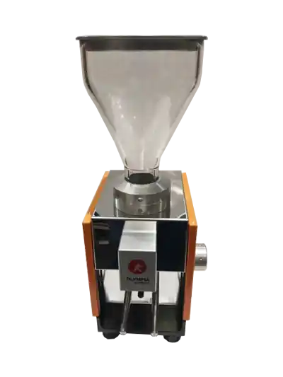Moca Espresso Grinder by Olympia Express - 120 Volt (ORANGE)