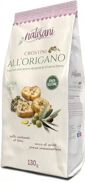 Natisani - Crostini All‘Origano - Gluten Free - 130g (4.58 oz)