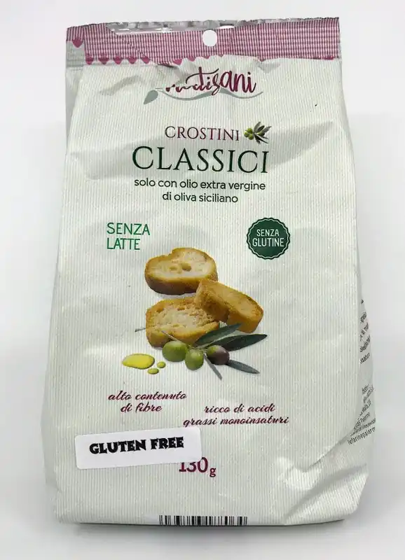 Natisani - Crostini Classici - Gluten Free - 130g (4.58 oz)