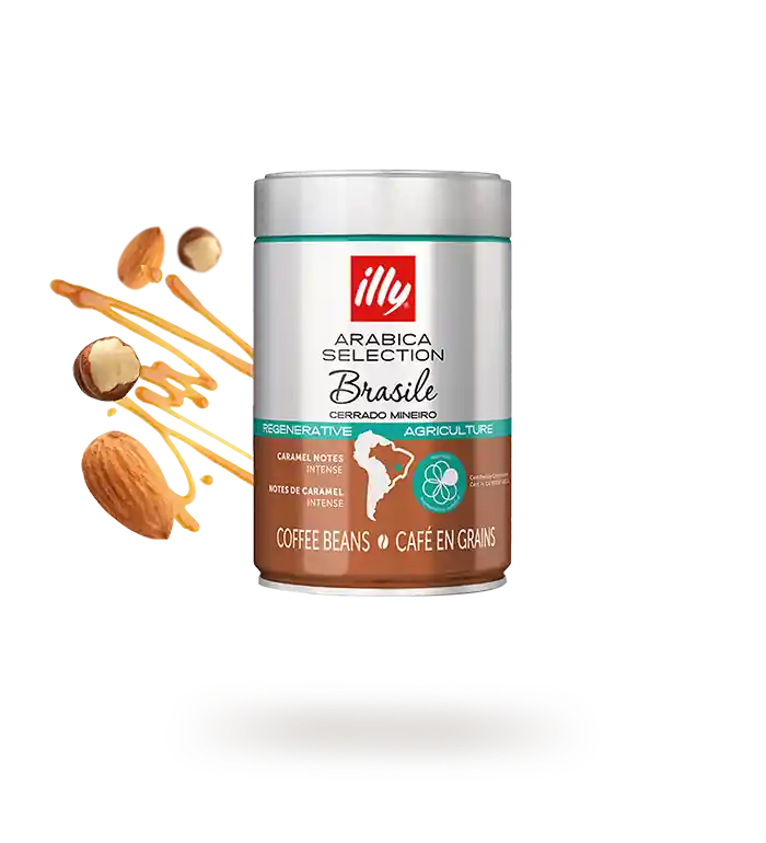 illy - Arabica Selection - Whole Beans Brasile Cerrado Mineiro - 8.8oz Can