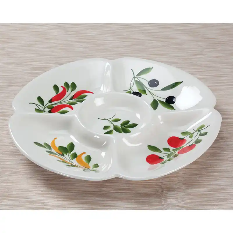 SAPORI DI GIARDINO - 15″ ANTIPASTO PLATE - V406