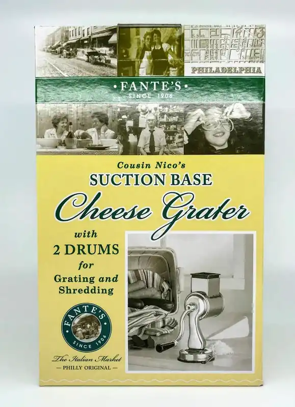 Fante‘s - Cousin Nico‘s - Cheese Grater w/ 2 Drums