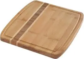 7637 Norpro - Bamboo Cutting Board - (12x10)